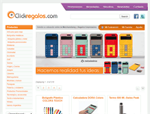 Tablet Screenshot of clickregalos.com